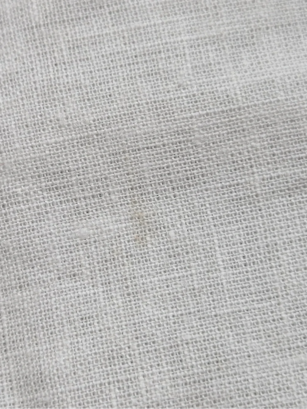 QUINCE Set Of 2 48x96 European Linen True Blackout Curtains White 9626